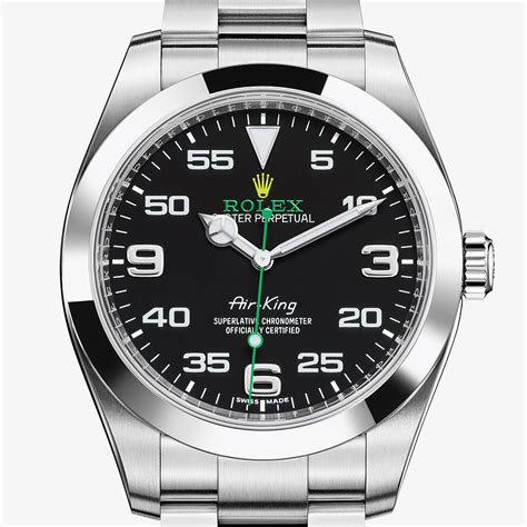 rolex air king pilot watch|rolex air king models.